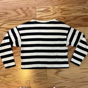 Long sleeve stripped shirt